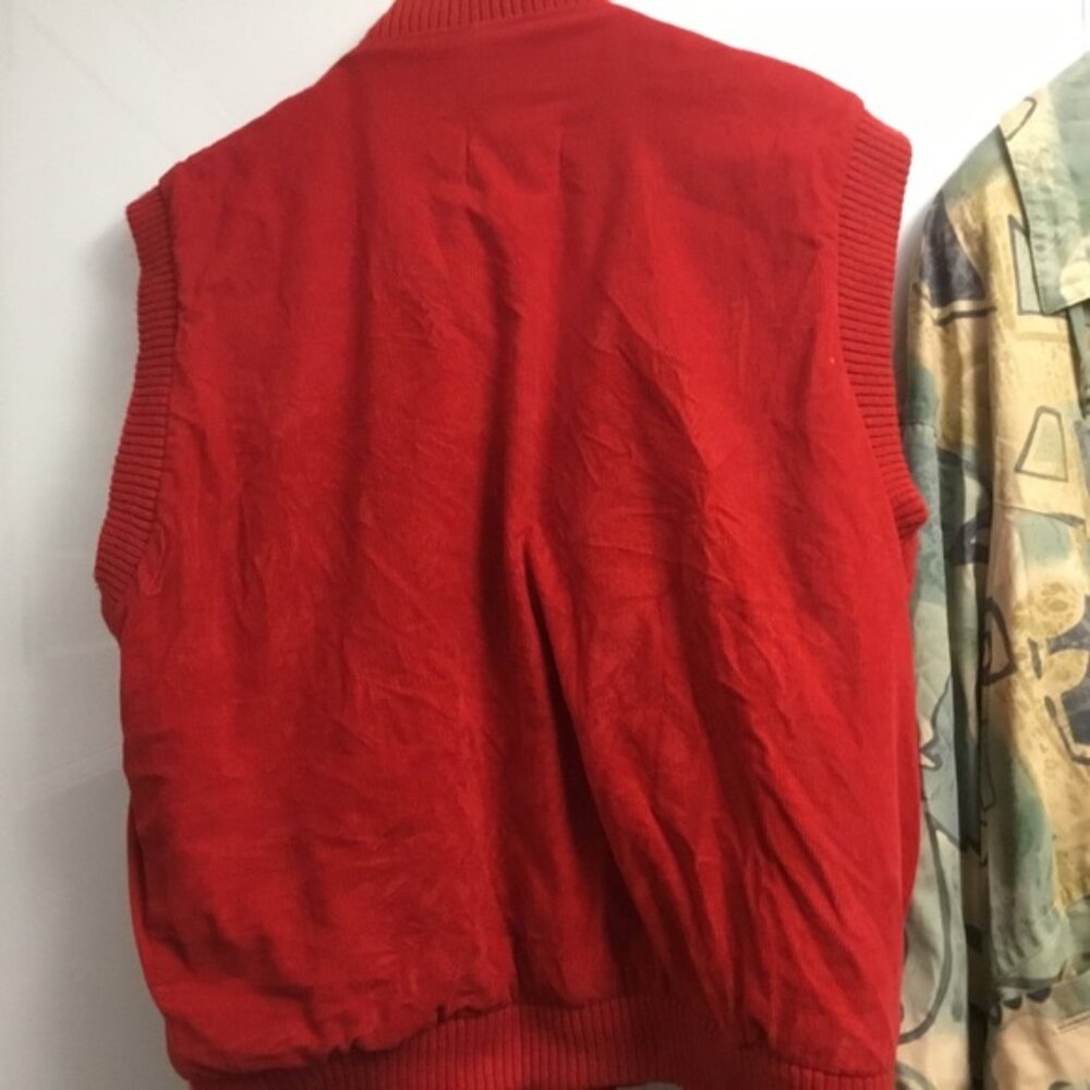 Bonkers of London Corderoy Sleeveless Jacket Size L - Picture 3 of 7